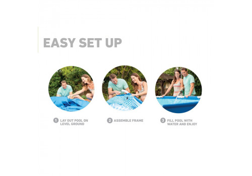 Бассейн каркасный Intex Metal Frame Pool, 305х76см 28200
