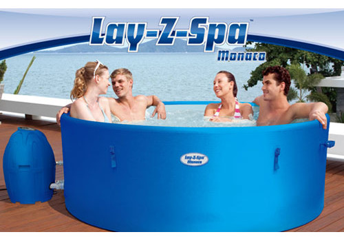 54113 Бассейн СПА с эффектом джакузи Lay-Z-Spa Monaco Bestway 54113 201х69см