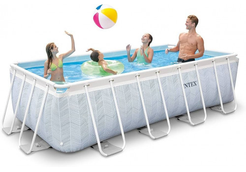 Каркасный бассейн прямоугольный Intex, 400х200х100 см (26780)